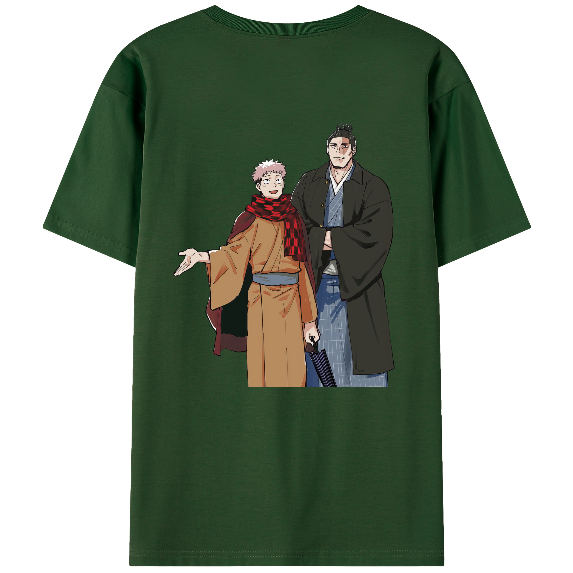 （画像用） 呪術廻戦 Jujutsu Kaisen 綿100％半袖Tシャツ（背面プリント）